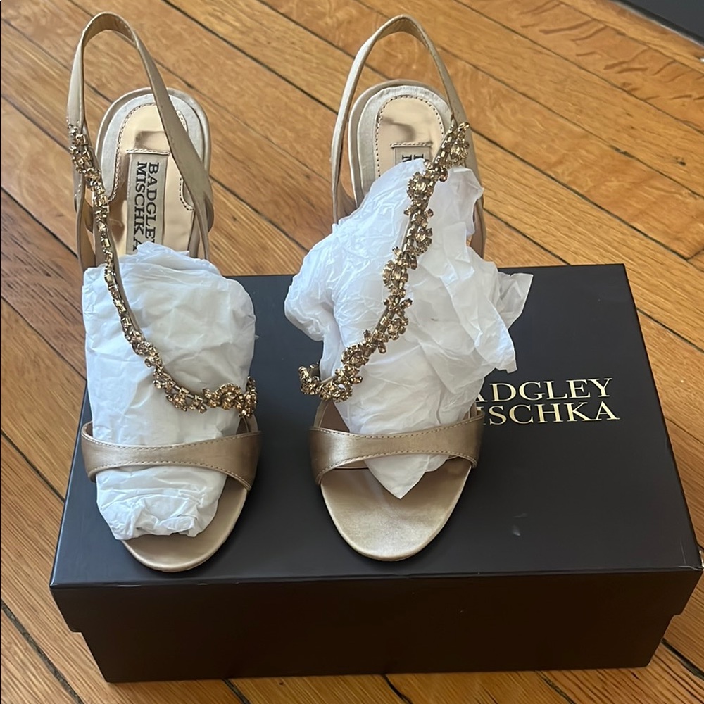 Badgley Mishka Forrester Heels Size 6
